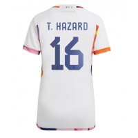 Billiga Belgien Thorgan Hazard #16 Borta fotbollskläder Dam VM 2022 Kortärmad